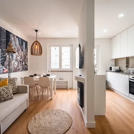 Akicity Anjos Sunrise Апартаменты Лиссабон